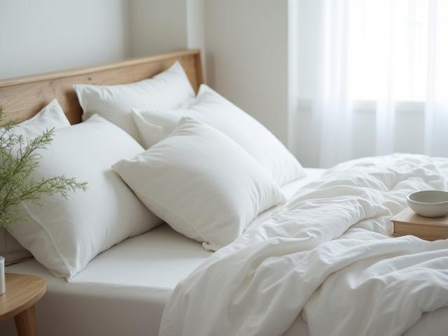 自然素材にこだわった寝具のコレクション