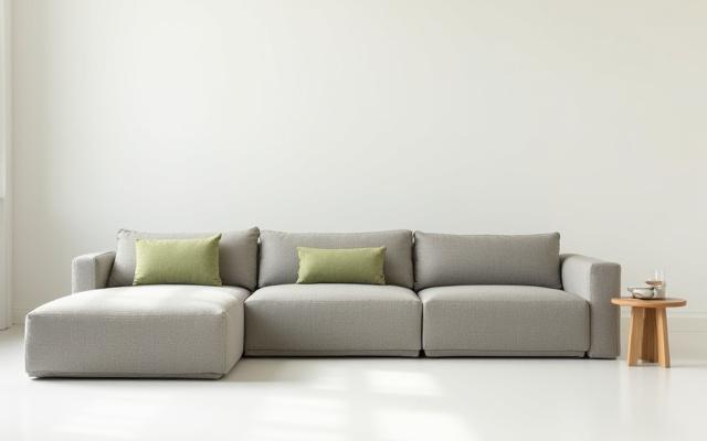 ミニマリストモジュラーソファ